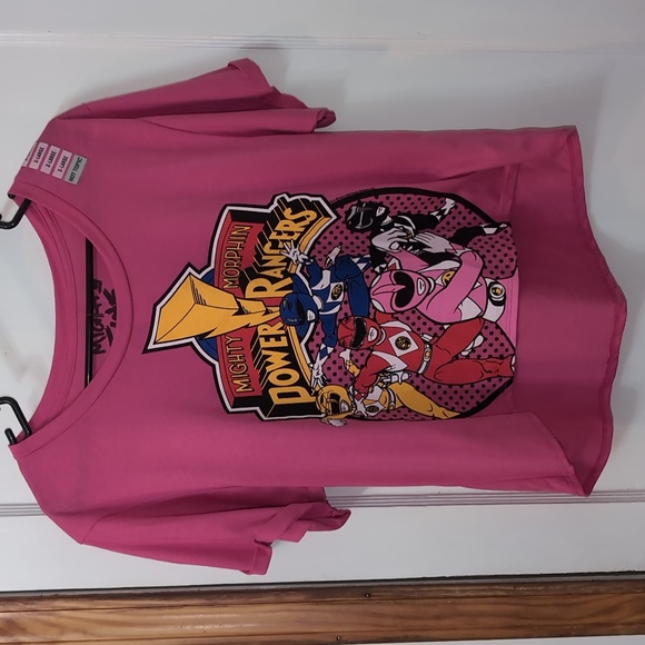 Power Rangers Womens Crop Top XL NWT - Picture 1 of 5